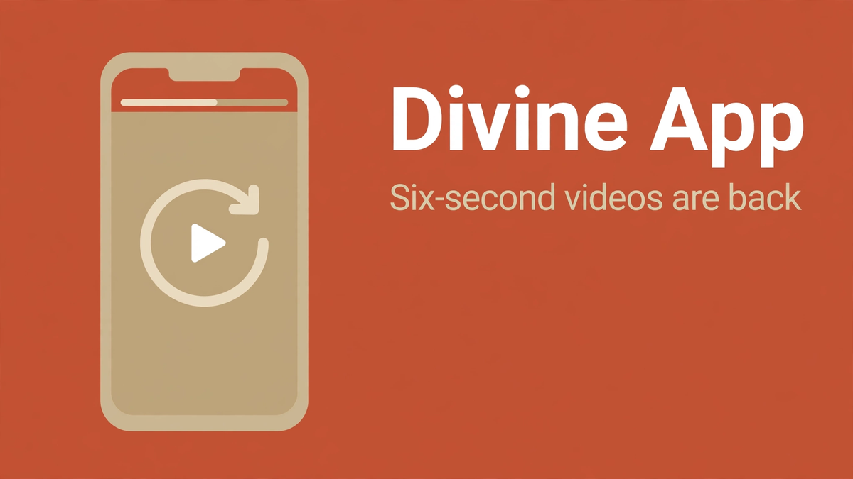 Divine App - 6 Seconds short-form videos | Jack Dorsey - Download Hero Image